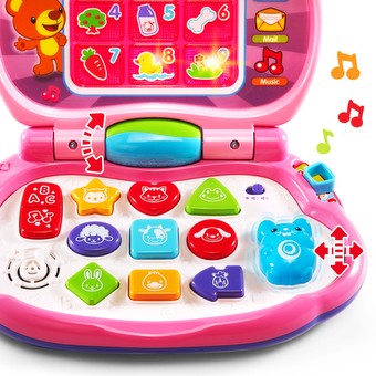 Vtech brilliant baby laptop hot sale pink